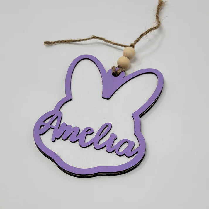 Easter Egg DIY Paint Kit + Easter Bag Tag BUNDLE - Add your Own Name