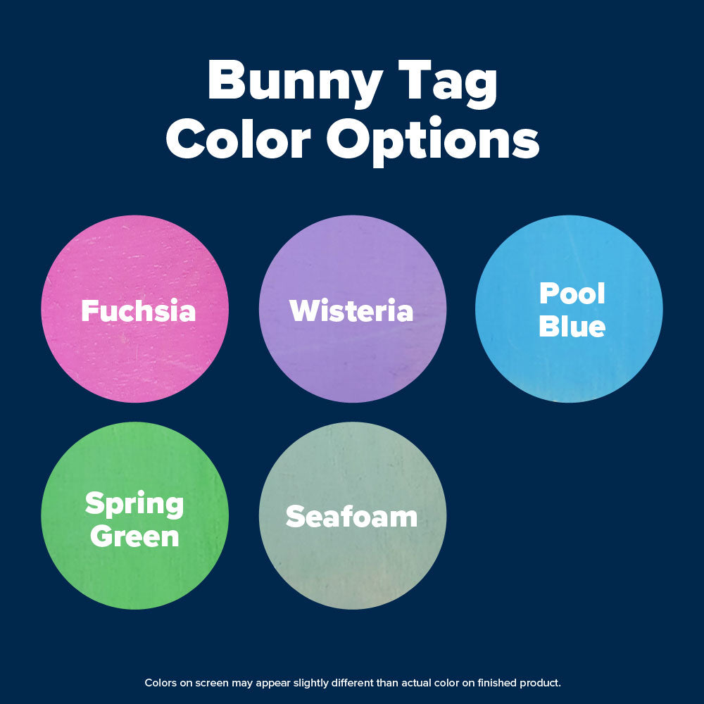Easter Egg DIY Paint Kit + Easter Bag Tag BUNDLE - Add your Own Name