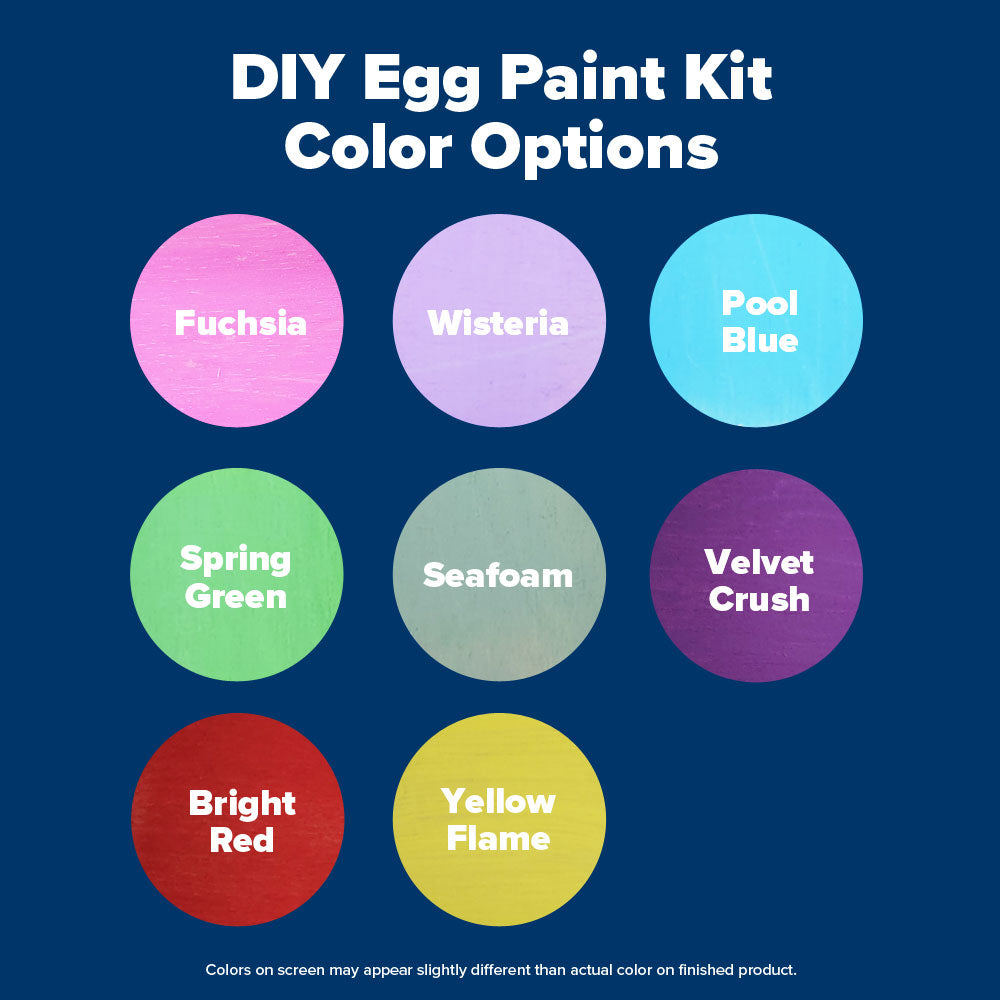 Easter Egg DIY Paint Kit + Easter Bag Tag BUNDLE - Add your Own Name