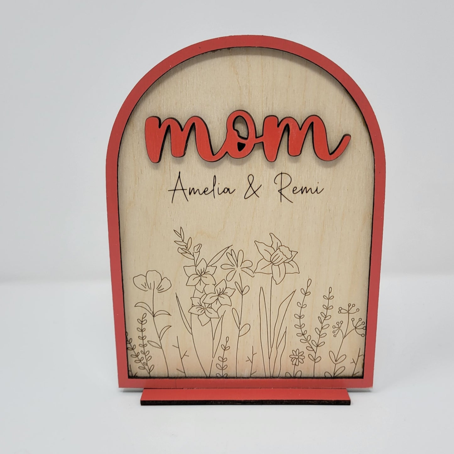 Mom Arch Sign - Add Kids Names