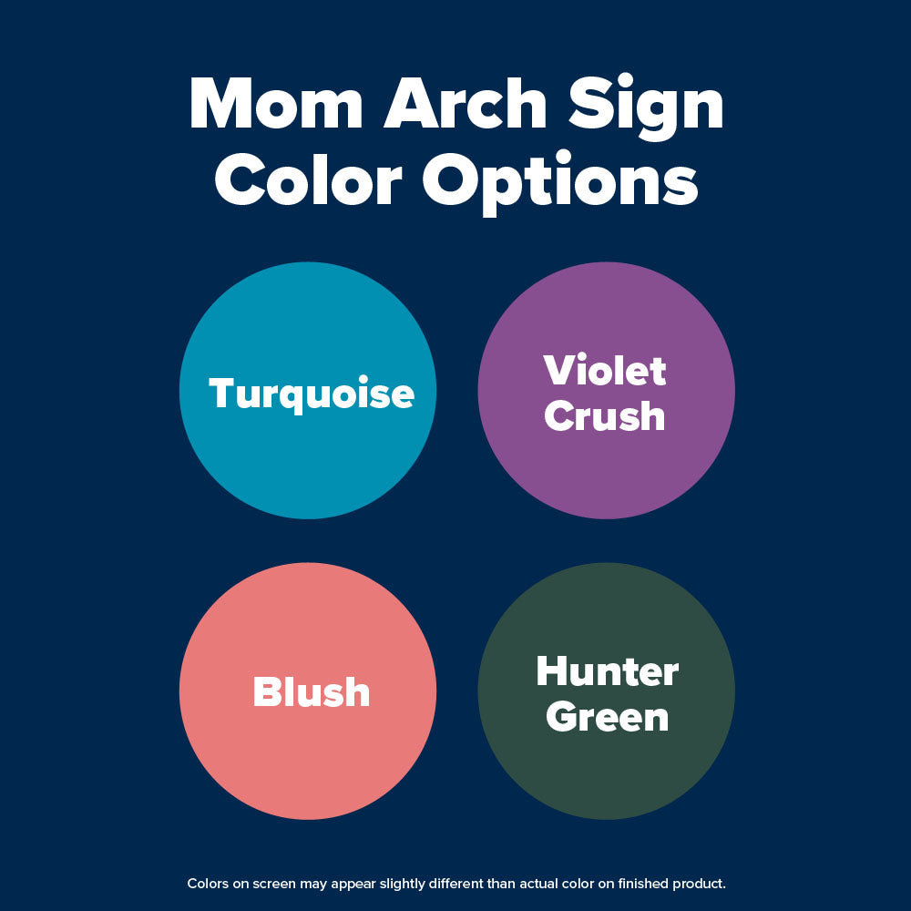Mom Arch Sign - Add Kids Names