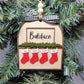 Personalized Family Christmas Stocking Ornament – Add your Last Name & up to 8 Family Names