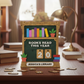 Books Read This Year Counter Sign - Personalized Book Tracking