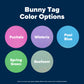 Easter Egg DIY Paint Kit + Easter Bag Tag BUNDLE - Add your Own Name