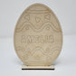 Easter Egg DIY Paint Kit with Name in Stand