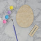 Easter Egg DIY Paint Kit with Name with paint colors