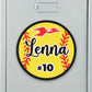 Lima Softball Magnets with Name and Number