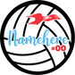 Lima Volleyball Magnets with Name and Number