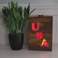 Kona Wood U.S.A Light Box with Tea Light