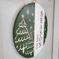 'Tis the Season Door Hanger 15"